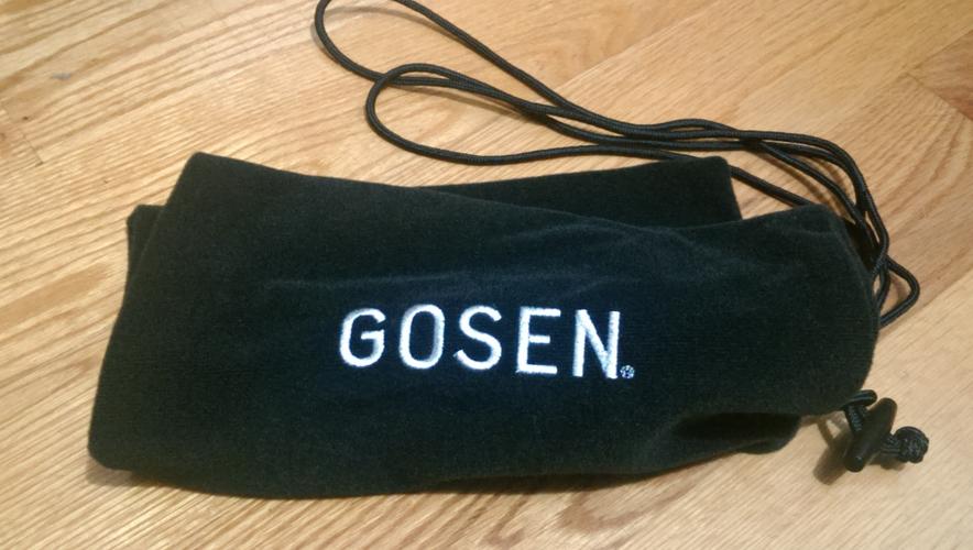 gosen 羽毛球 绒布袋